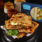 Mix Paratha 2 Pcs Aloo Onion Gobi Curd Butter)