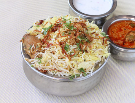 Mini Chicken Dum Biyani (2 Pcs)