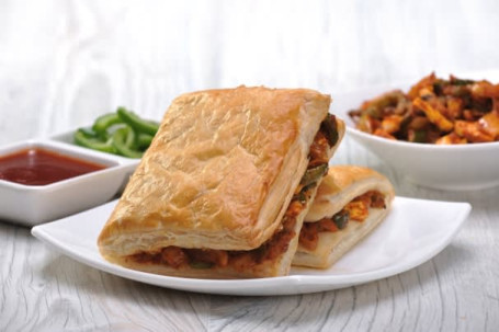 Paneer Puff (1 Pc) (Veg)