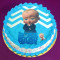 Boss Baby Photo Cake