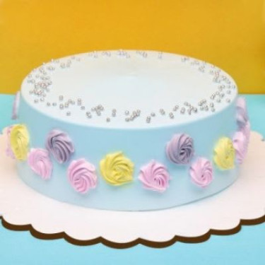 Floral Vanilla Cake