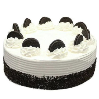 Creamy Vanilla Oreo Cake