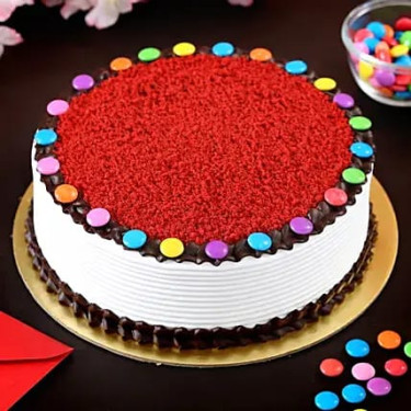 Red Velvet Gems Cake