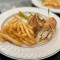 Chicken Kabab Sandwich Fries