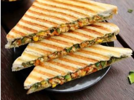 Punjabi Tandoori Chicken Tikka Grilled Sandwich