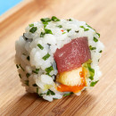 Spicy Tuna Maki Pieces)