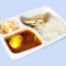 Egg Curry Rice 4 Tawa Roti Salad Pickle/Chutney
