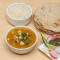 Shahi Paneer Rice 4 Tawa Roti Salad Pickle/Chutney
