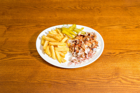 Plate Of Lamb Shawarma