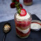 Strawberry Angel Jar Cake