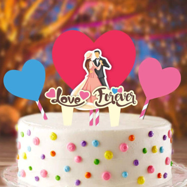 Love-Forever Theme Cake
