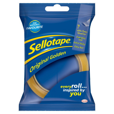 Sellotape Golden Tape Pack