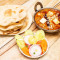 Kadhai Paneer+4 Butter Roti+Rice+Pickle+Salad