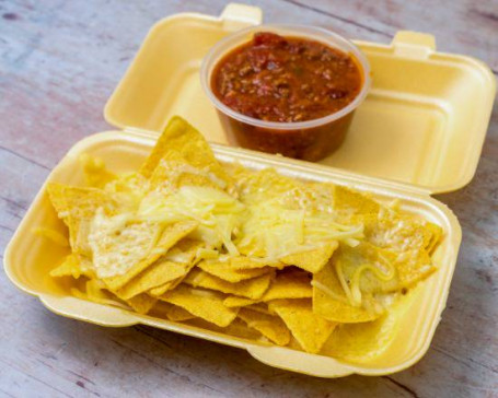 Salsa And Cheese Nachos