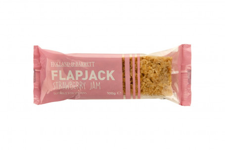 Holland Barrett Strawberry Jam Flapjack