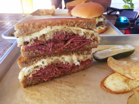 Pastrami Reuben And Chips