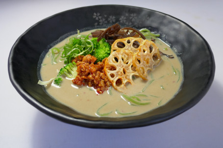 Vegetable Ramen With Tofu Based Soup