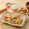 Xiāng Chǎo Ròu Piàn Shū Cài Biàn Dāng Stir-Fried Sliced Pork And Vegetables Bento