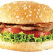 Schweinekotelett-Burger Mit Schwarzem Pfeffer