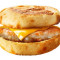 Chāo Hòu Jī Ròu Qǐ Sī Mǎn Fēn Bǎo Dicker Hühnchen-Muffin-Burger Mit Käse