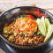 Zhuāng Shú Dàn Dǎ Pāo Zhū Ròu Fàn Stir-Fried Basil Pork Rice With Over Medium Egg