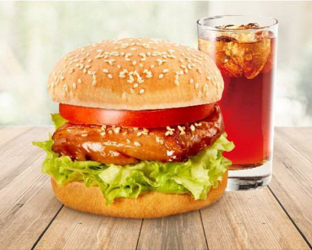 Mì Zhī Nèn Jī Tugenommen B Honey Tender Chicken Drumstick Burger