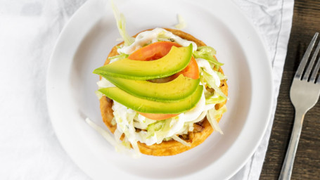 Sope O Tostada Pollo Asado O Desebrado (Grilled O Sheredded)