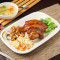 kǎo wǔ huā ròu fàn Grilled Pork Belly Rice
