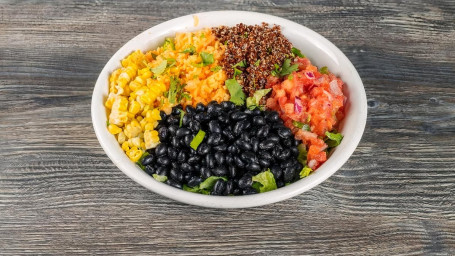 Black Bean Quinoa Rice Bowl (Vegan)