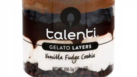 Talenti Vanille-Fudge-Keks-Gelato-Schichten