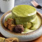 Rì Shì Jīng Dōu Mǒ Chá Shū Fú Lěi Souffle Pancake With Japanese Kyoto Matcha