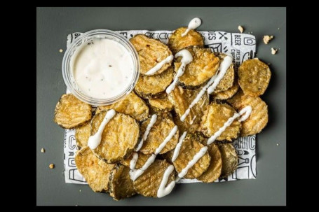 Fried House Pickles (V)