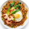 Fried Rice With Egg Omlet