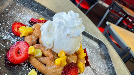 Funnel Cake Ice Cream