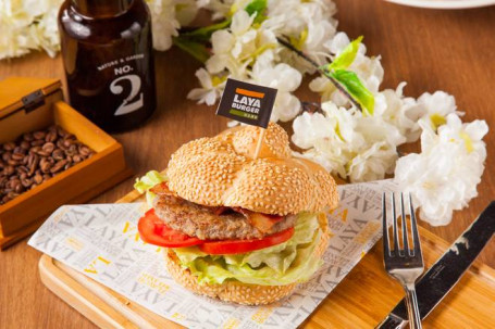 Jié Kè Hòu Niú Zhī Jiā Gē Bǎo Mr. Burger Mit Dickem Rindfleisch
