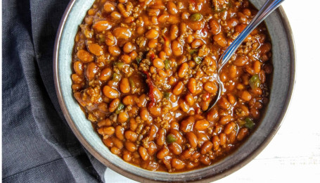 Baked Beans With Ground Turkey Side