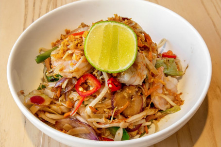 Pad Thai Vs Xo With King Prawns