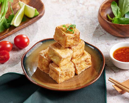 Zhà Dòu Fǔ Frittierter Tofu