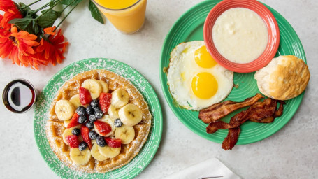 Fl Sunshine Waffle Breakfast