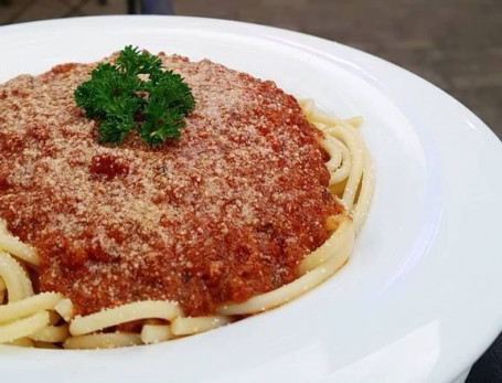 Spaghetti-Bolognese-Hähnchen
