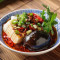 jiāo zhī pí dàn dòu fǔ Century Egg and Tofu with Chili Sauce