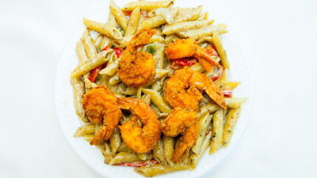 Jerked Shrimp Rasta Pasta