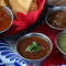 3 Salsas With Corn Totopo Chips