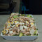 Hühnchen-Caesar-Salatplatte