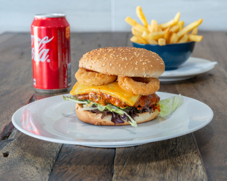 Fiery Rings Burger