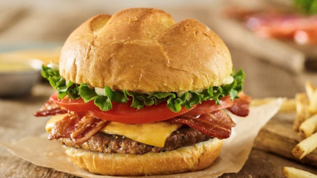 Bacon Smash Burger Auf Pflanzlicher Basis