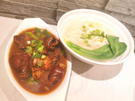 Braised Pig Trotter Noodle Soup