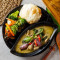 tài shì lǜ kā lī jī fàn Rice with Thai Chicken Green Curry