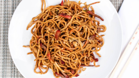 46. Roast Pork Lo Mein Chā Shāo Lāo Miàn