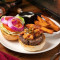 Fiery Maple Burger huǒ yàn fēng táng hàn bǎo